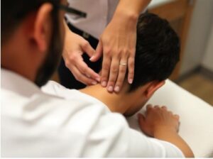 Chiropractor Adjustment for Neck Pain